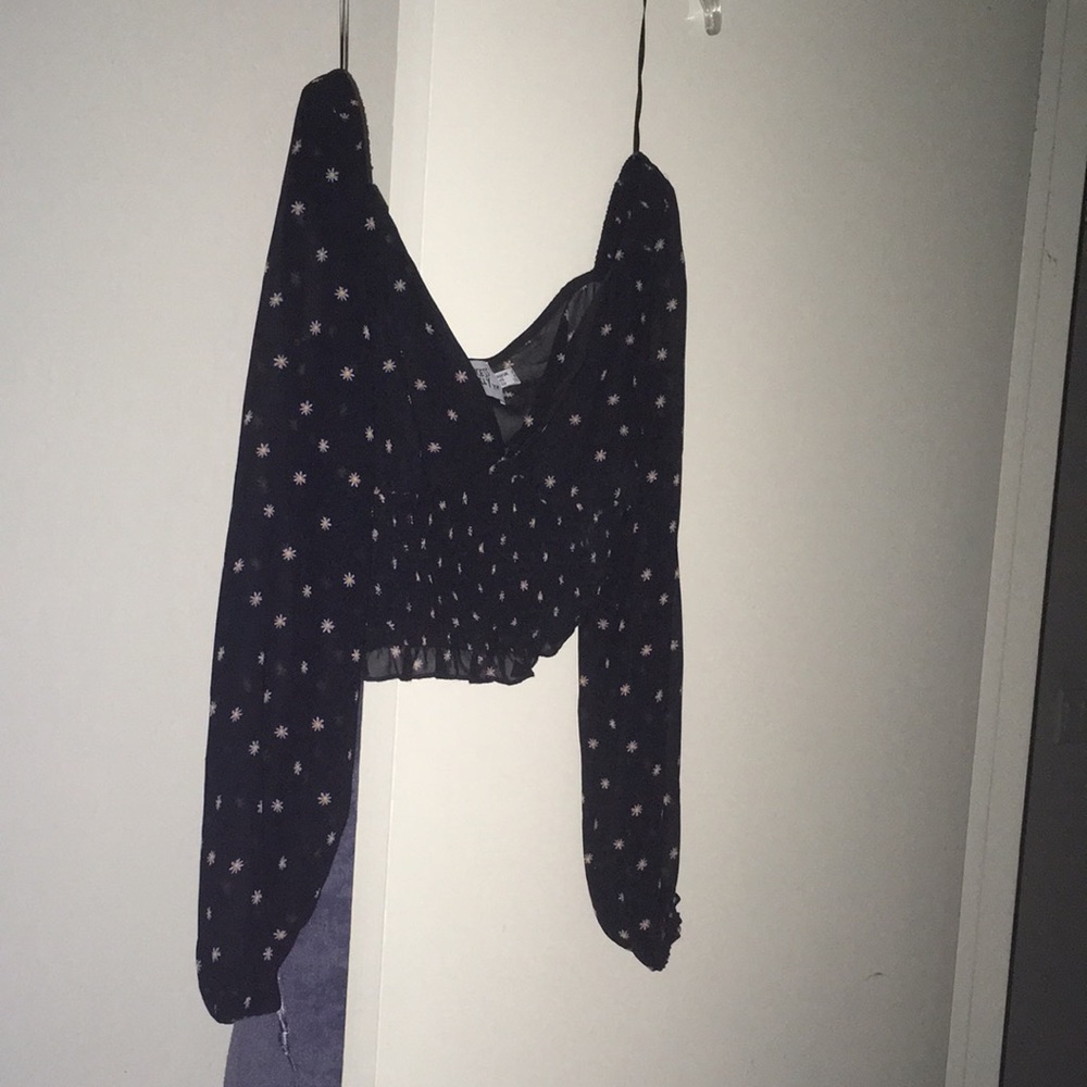 Princess Polly cropped blouse